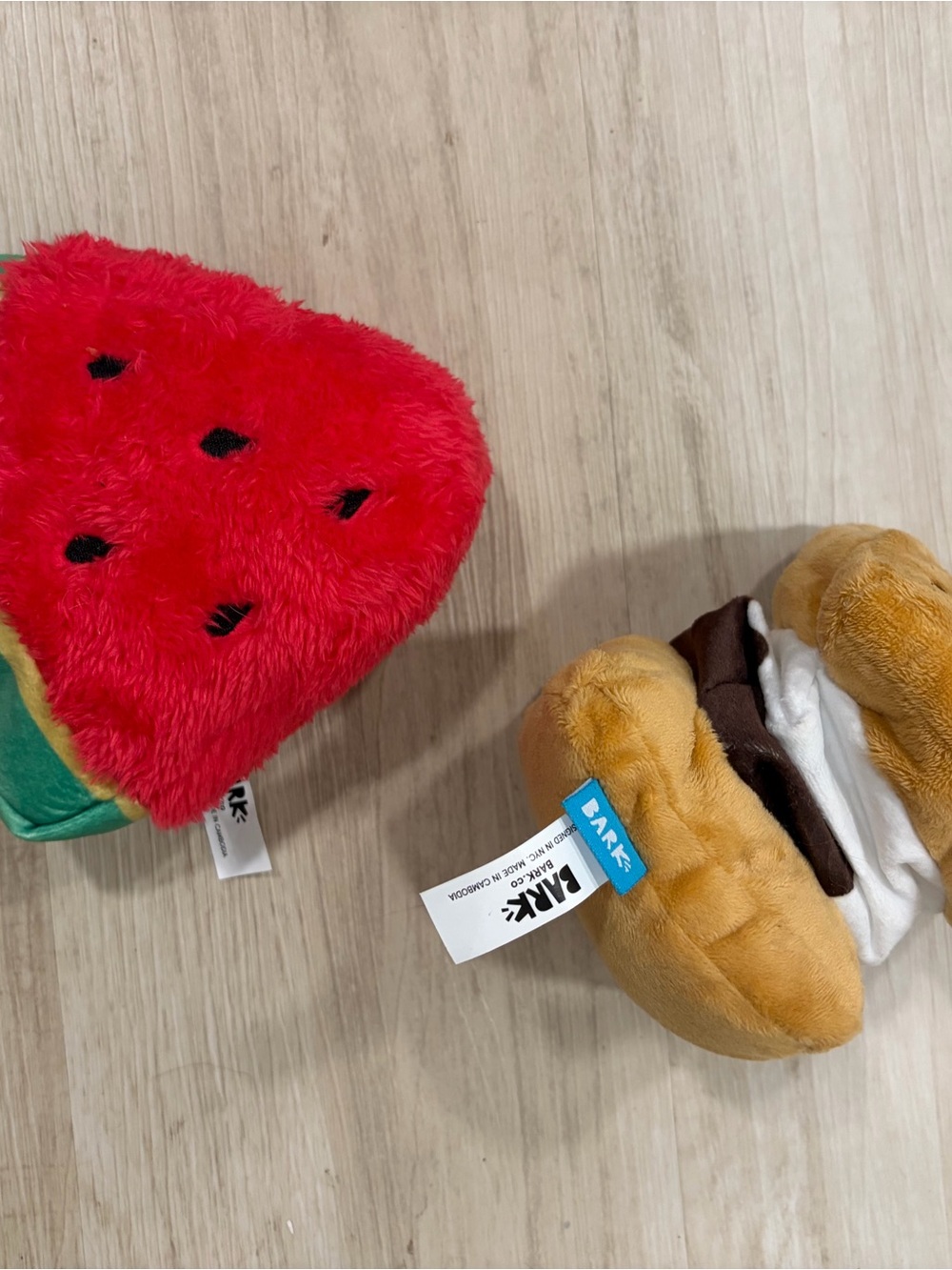 Bark Slobbermelon Pop and S’mores Summer Themed Toys